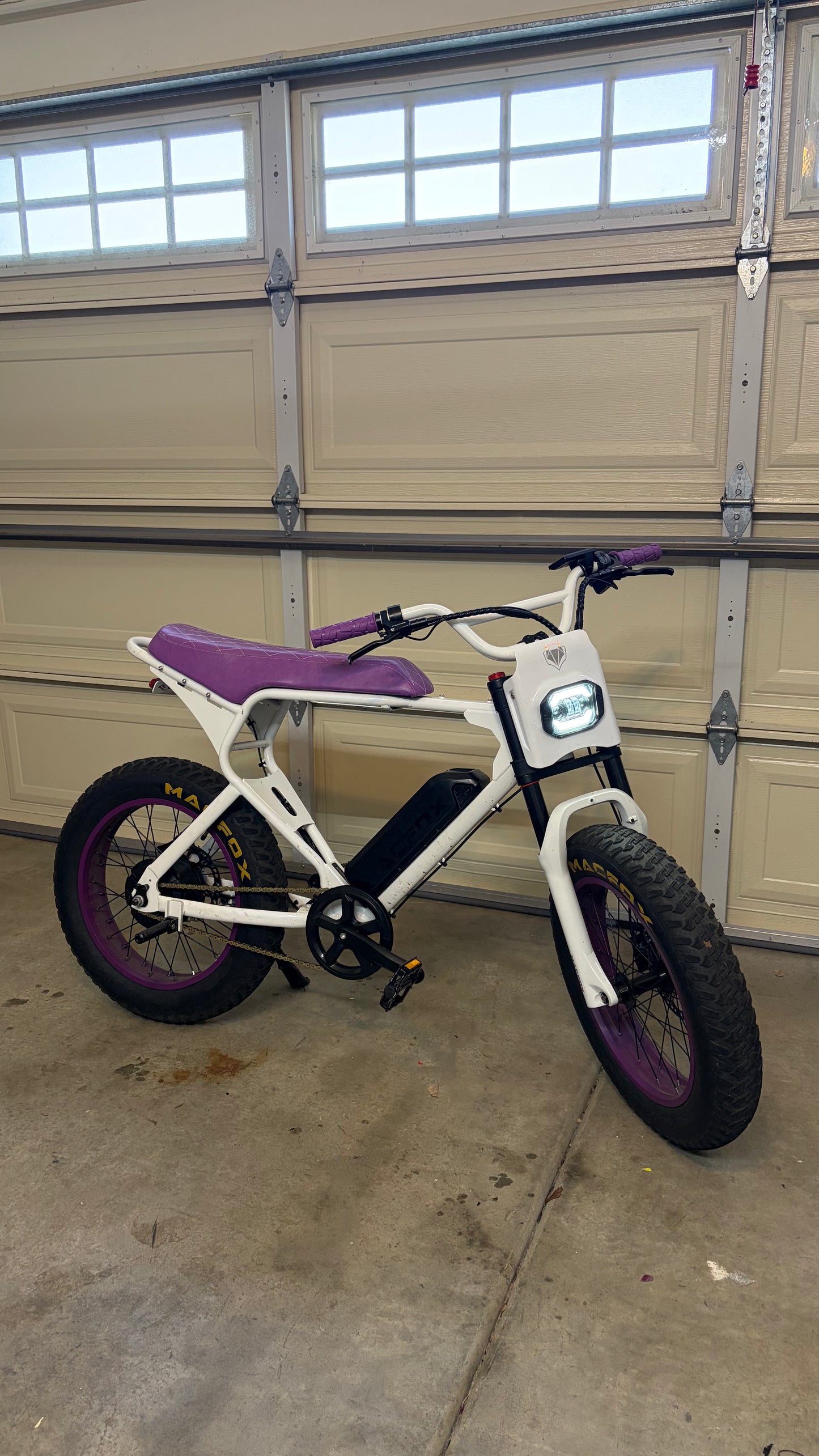 MACFOX. X1S PURPLE/WHITE EDITION