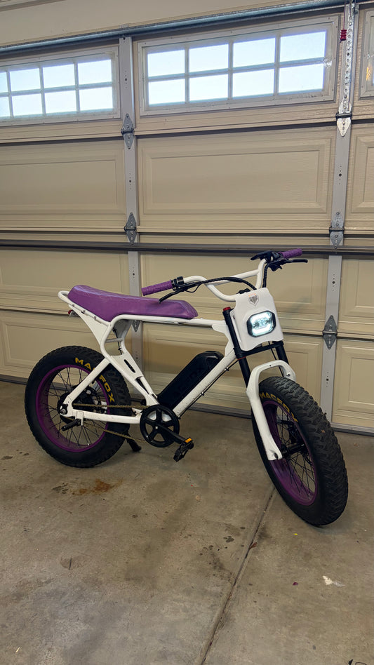 MACFOX. X1S PURPLE/WHITE EDITION
