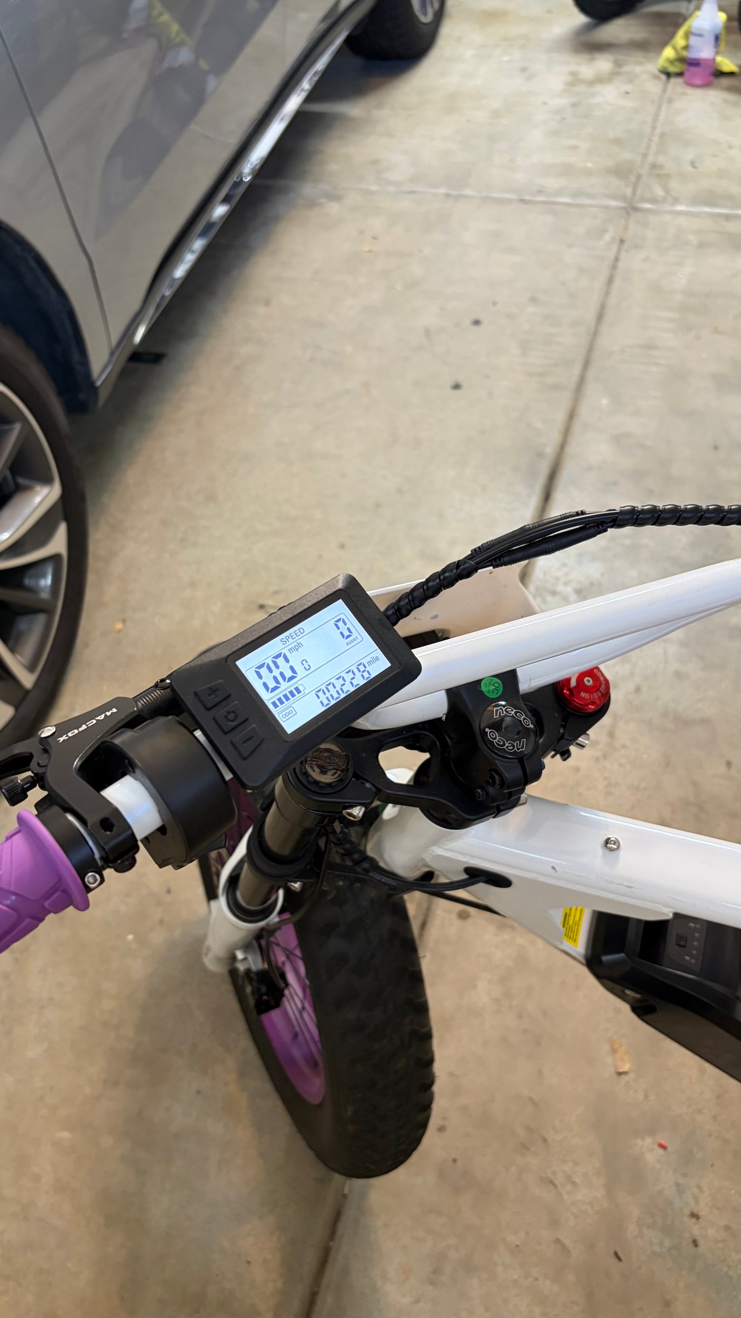 MACFOX. X1S PURPLE/WHITE EDITION